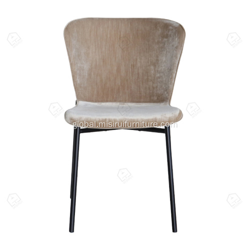 Metal Black Chair New design for restuarant side chair Supplier